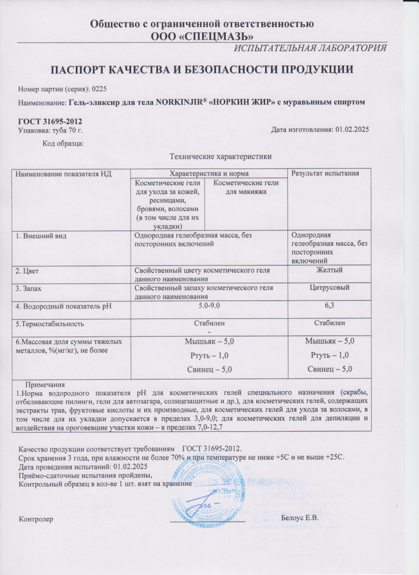 Паспорт №022025